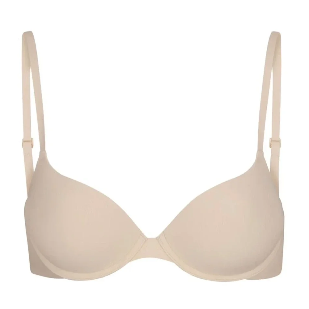 Skims Fits Everybody Push Up Demi Bra Sand Underwire BR-UWR-2295 38C